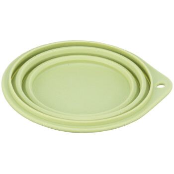 Produit : Jollypaw by Trixie Travel bowl, TPE, 0.5 l/ø 14 cm, green