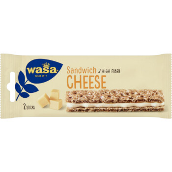 Produit : Wasa Sandwich Cheese 3 x 31g