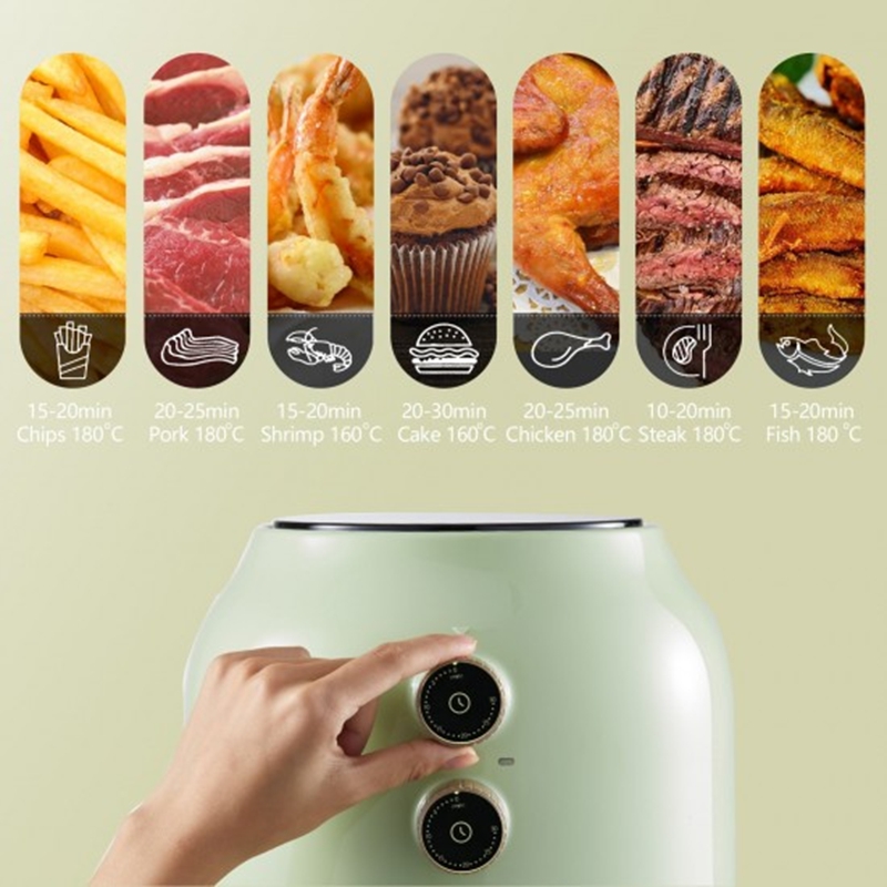 Air fryer Air Fryer Bear VS-8083A (lightgreen)