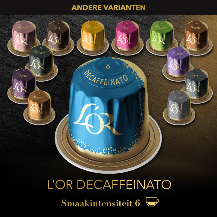 L'Or Espresso Coffee Capsules Decaffeinato 20pcs